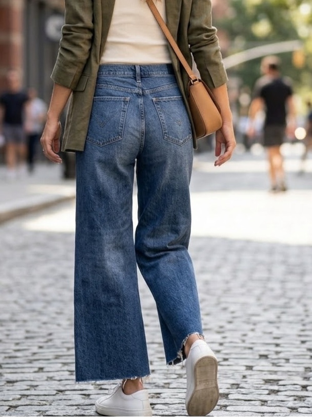 NWT Hudson Jeans Rosie Wilder Straight Crop High Rise Size 29